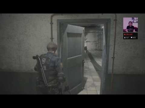 Käyttäjän Niilo22 PS4-live-lähetys RESIDET EVIL 2 osa4
