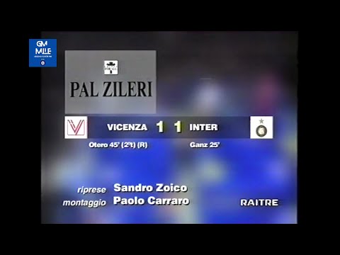 1995-96 (18^ - 21-01-1996) Vicenza-INTER 1-1 [Ganz,Otero(R)] Servizio D.S.Rai3