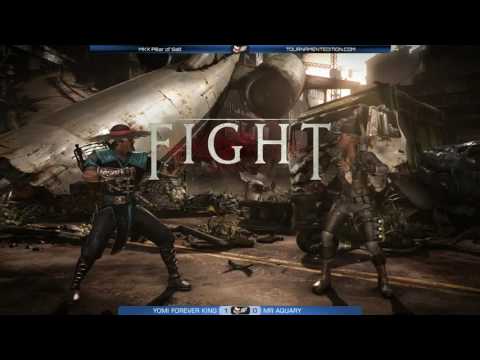 MKX @ Pillar of Salt - Yomi ForeverKing (Kung Lao) vs Mr Aquary (Sonya Blade)[720P60FPS]