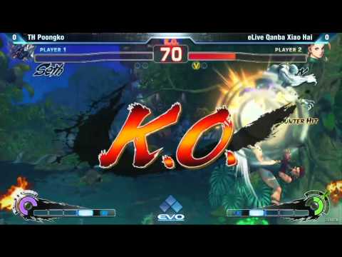 EVO 2012 - SSF4AE v2012 Top 8 - eLIve|Xiaohai vs TH|Poongko