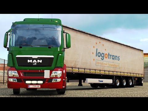 ETS 2 1.25 ProMods 2.11 MAN TGS  Osztyn - Lodz