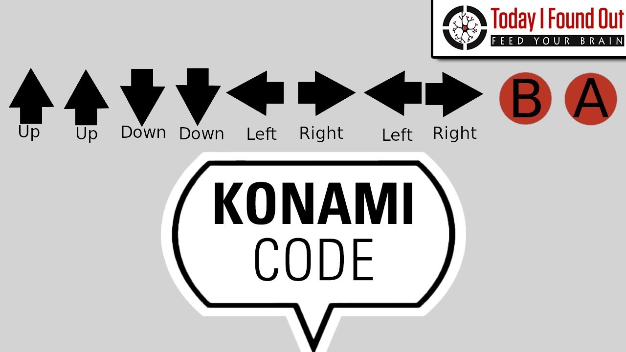 Who Invented the Konami Code?