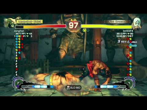 SSF4 AE: Zangitan (Zangief) vs Iori (ElFuerte) - Ranked Match (720p HD)