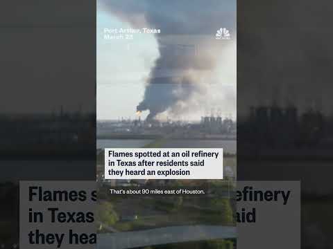 Shelter in place lifted after explosion at oil refinery