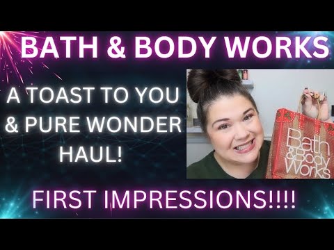 NEW Bath & Body Works A Toast To You & Pure Wonder Review! 🥂 Are They Worth It?
