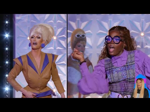 Nyongbella vs Silllexa Diction (WTF WAS THIS?) - Rupaul's Drag Race UK Season 7 Lipsync Battle!