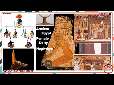 Ancient Egypt Female Deity Nephthys