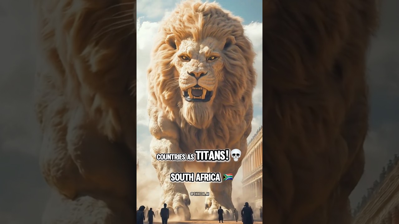 COUNTRIES as TITANS! 💀 #countries #titans #ai #midjourney