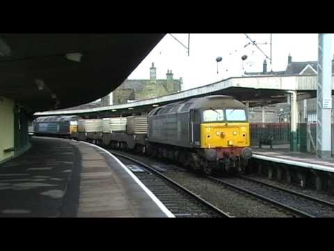 DRS 57008/57007 6C51 Sellafield - Heysham and 6C52 Return flasks 11/2/11