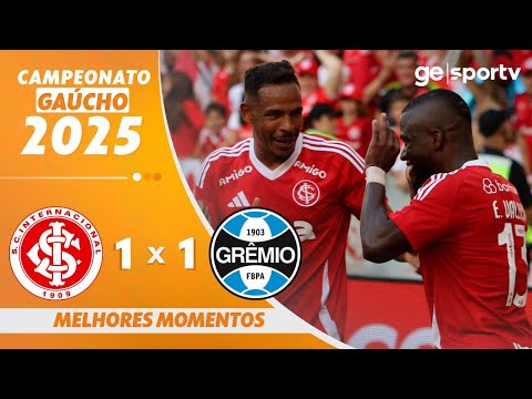 Gols e lances de Internacional x Grêmio