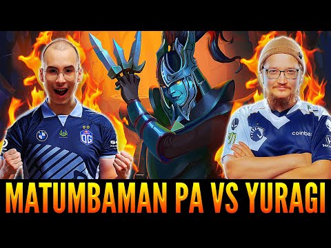 MATUMBAMAN Phantom Assassin vs YURAGI Morphligh | Battle of The Top Carries  | Patch 7.32 |  Dota 2