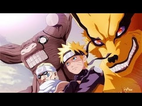 Kurama Vs Matatabi, Isobu, Son Goku, Kokou, Saiken and Chomei 1080P