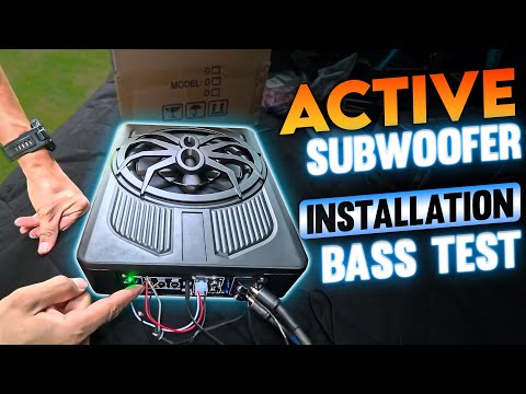 Amazon's BEST-SELLING Active 10 Inch Under-Seat Subwoofer TESTED!