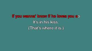 Vonda Shepard   It&#39;s in his kiss [Karaoke]
