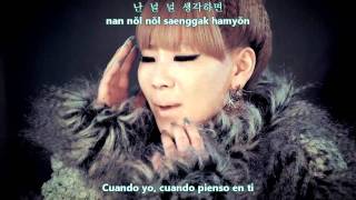 2NE1 - It hurts [Sub Español + Hangul + Romanización]