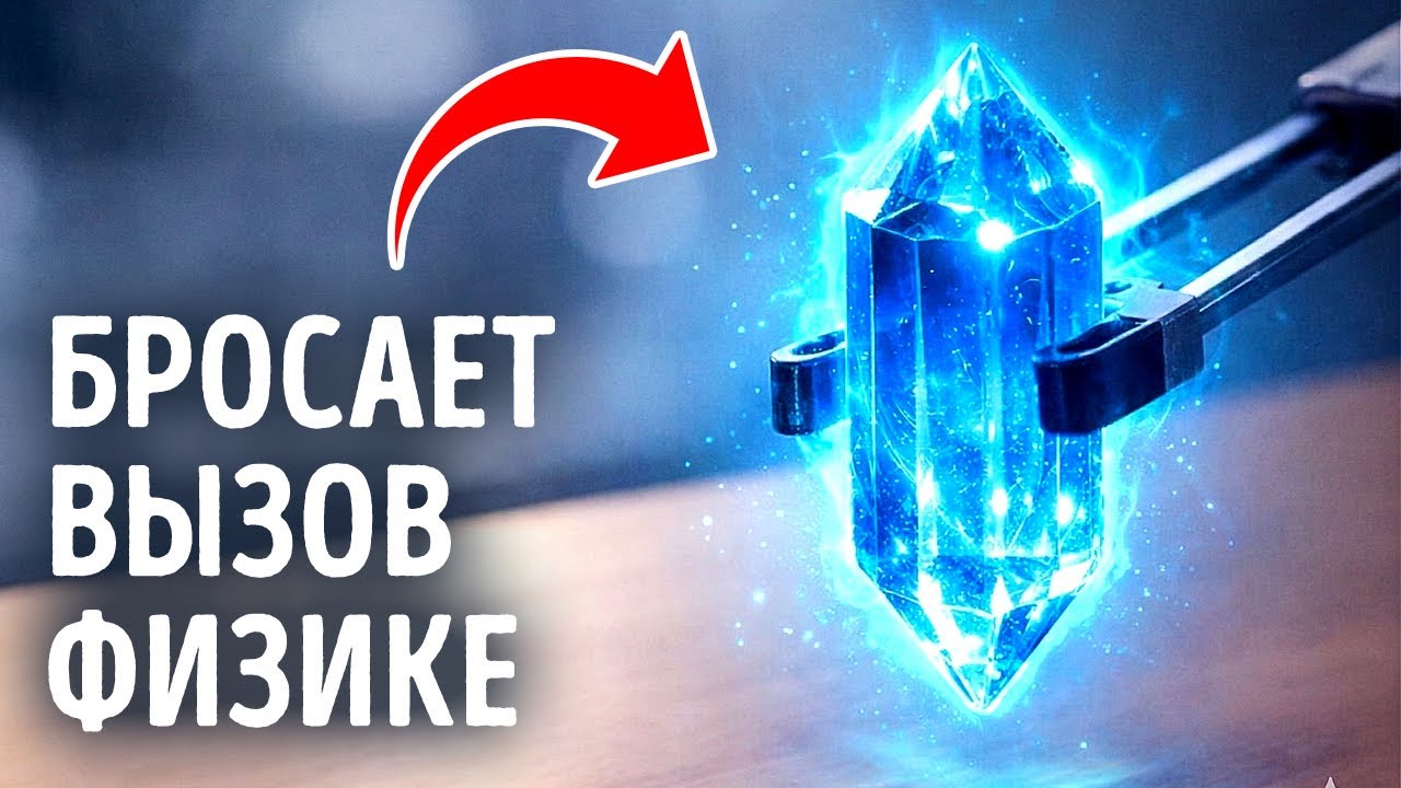 Ученые создали кристалл, который замедляет время