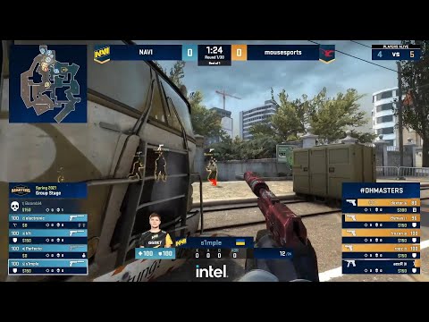 LAST CHANCE!!  NaVi vs Mousesports   CSGO  DreamHack Masters   HIGHLIGHTS !!!