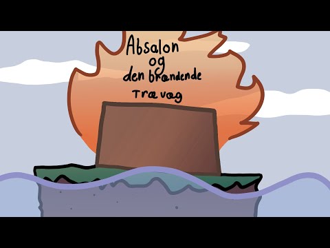 Absalon Og Den Brændende Træ-væg (En bog jeg skrev i 4. klasse)