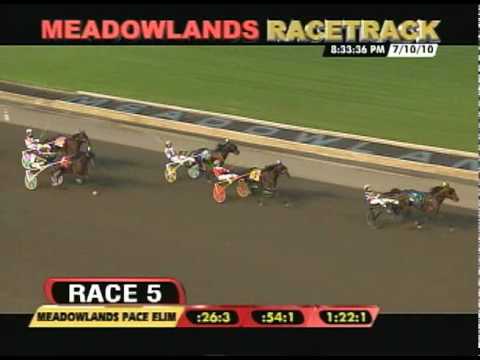 2010 Meadowlands Pace Elimination - Rockin Image & Yannick Gingras