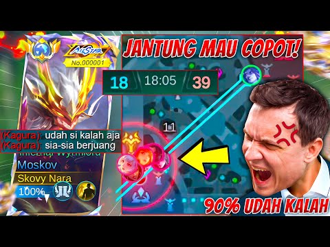 EPIC COMEBACK PALING GAK MASUK AKAL! SKOR KALAH JAUH, TIM FEEDER! HARD GAME PARAH ~ MLBB