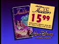 Aladdin Vhs Commercials 1993