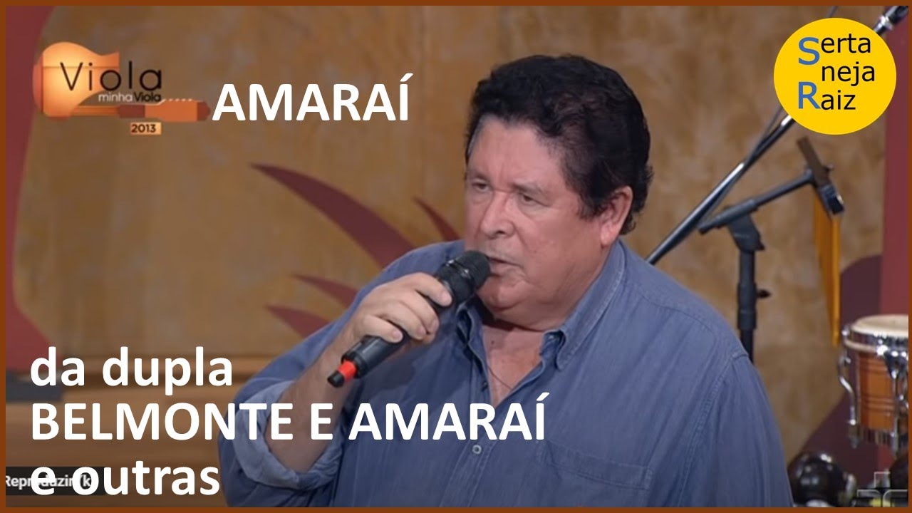 TRIBUTO A AMARAÍ (BELMONTE E AMARAÍ) TVE SÃO CARLOS (JOSÉ ANGELO) SERTANEJA RAIZ