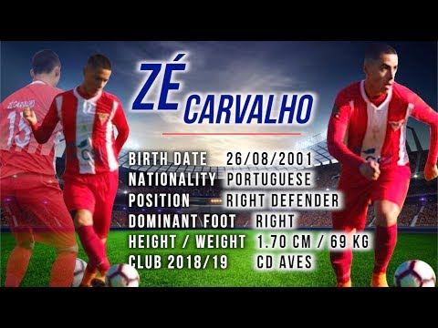 Zé Carvalho Highlights 2018/19 CD Aves U18