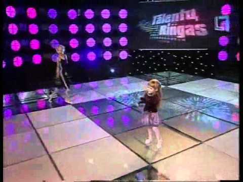 Mažoji ERIKA JASAITYTĖ iš Kauno (4 metukai) su daina ,,Čičibai" LRT laidoje "Talentų ringas"
