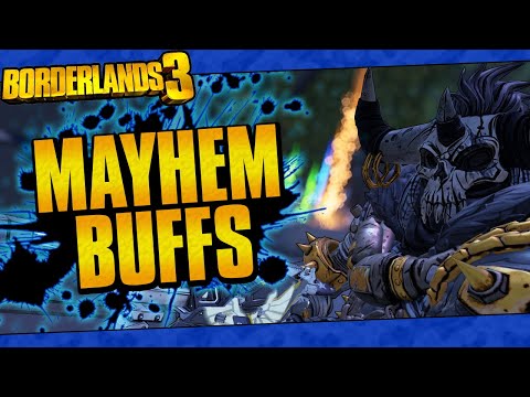 Borderlands 3 | More Weapon Buffs (Mayhem/Takedown Gear Buffed, DLC2 Class Mods Fixed, And More!)