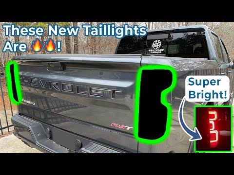 Recon Smoked Taillights for 2019-2021 Silverado