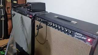 Video thumbnail for 1967 Fender Super Reverb CRANKED Vintage Amp Tone w/Foley PRE CBS Pickups & CS Strat by Alex Hamilton