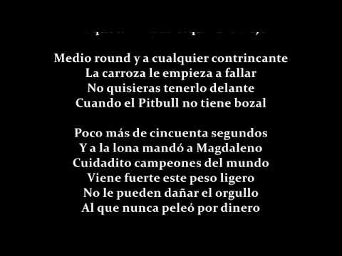 Leiva, El David Aguilar - La Mordida Del Gran Pitbull Cruz - Karaoke