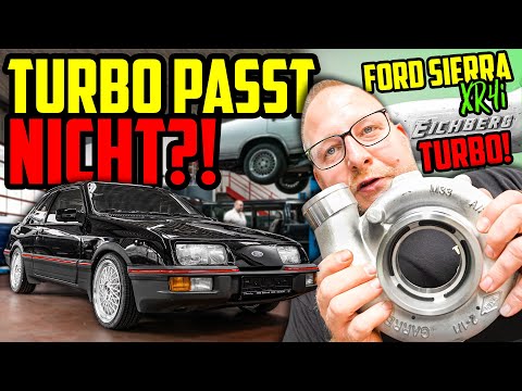 Ist der neue TURBOLADER zu groß? - Sierra XR4i Eichberg TURBO - ÜBERRASCHUNGSPAKET von Flo!