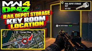 MW4 DMZ RAIL DEPOT STORAGE KEY ROOM LOCATION #mw4 #mw4dmz