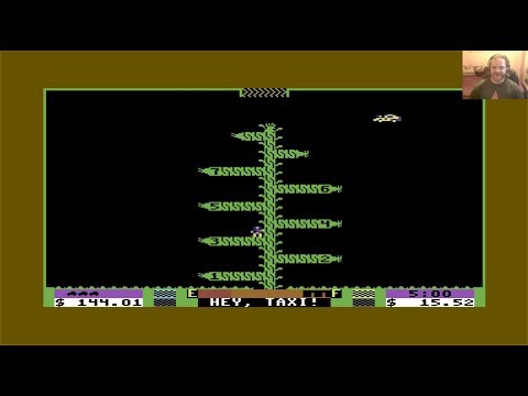 Lukozer Retro Game Review 379 - Space Taxi - Commodore 64