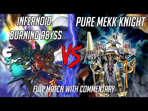 Yu-Gi-Oh! Pure Mekk Knight Vs Infernoid BA - Online Feature Match Round 4 (June 2020)