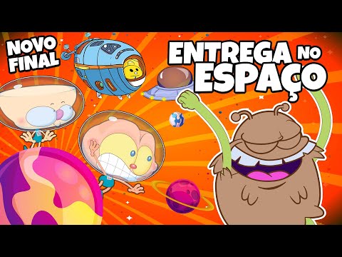 Capa de Mongo e Drongo no ESPAÇO fazendo ENTREGA 🛸 Final Inédito! 💥