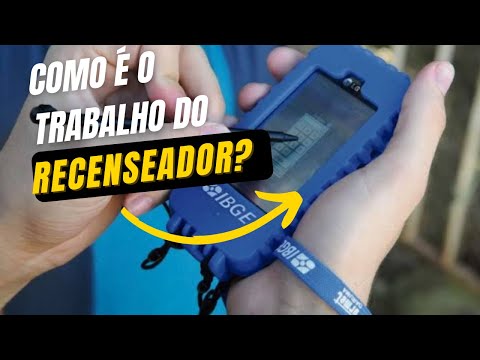 Como é o trabalho do recenseador do IBGE?