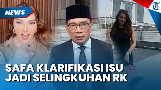 Tak Tahan Digosipkan dengan Ridwan Kamil, Safa Marwah Buka Suara, Singgung Timses RK Nyagub