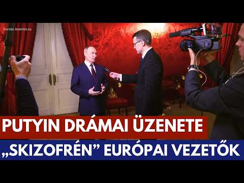 PUTYIN KITÁLALT: „Politikai skizofrénia” Európában – Békekötés vagy vég nélküli háború?
