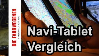 Navi Tablet im Vergleich...Carpe Iter versus Samsung Active Tab 2..die Fahrwegenen
