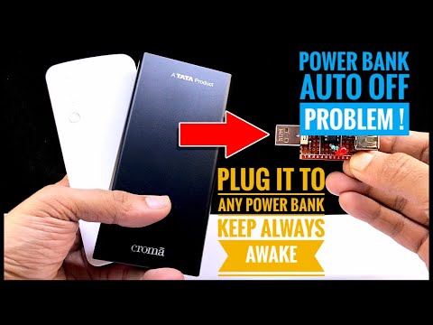 Power Bank Auto-off Problem Solving - Make This Awake Plug