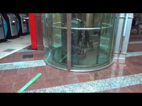 AMAZING 1992 KONE M Fast Traction Scenic Elevator/Lift@Plaza Shopping Center, Salo, Finland