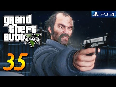 GTA 5 PS4 Gameplay Walkthrough Part 35 (First Person)