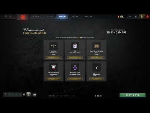 The International Regional Qualifiers 2021 (TI10)