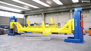 Head and Tailstock Positioner 60.000kg (132,000lbs) Capacity -Sideros Engineering - Military Vehicle