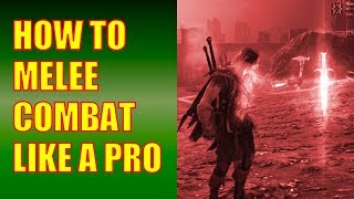 Shadow of Mordor Gameplay - How to Melee Combat Like a Pro (Epic 5 Captain Battle!)