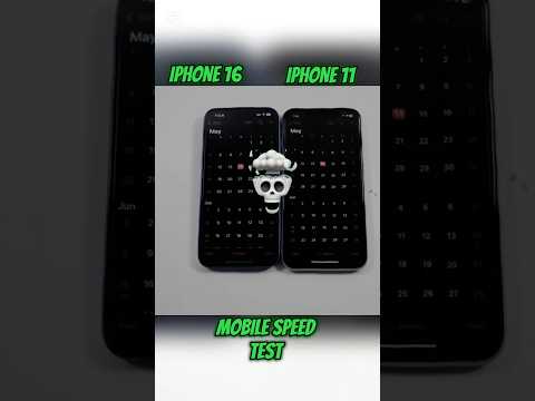 IPHONE 16 VS IPHONE 11 MOBILE SPEED TEST