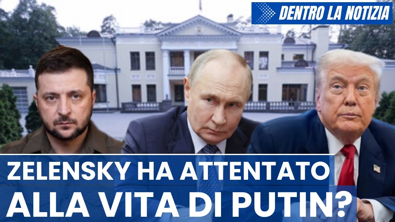 CONTRO TG SCOOP: attacco alla residenza di Putin. Vero? UE fallita la più grande azienda di insetti!