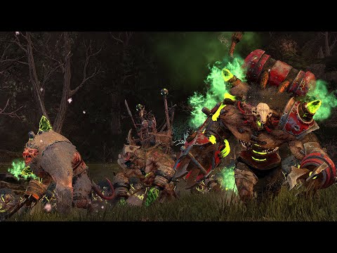 SKAVEN vs WOOD ELVES - The Twisted & The Twilight - Total War WARHAMMER 2 Cinematic Battle